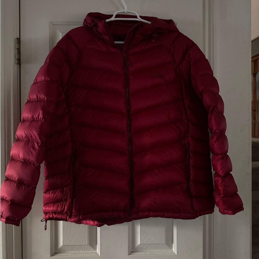 L.L. Bean Red Puffer Jacket